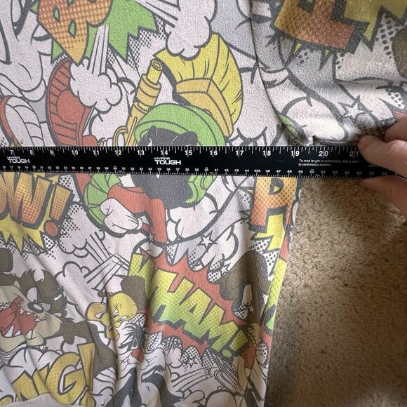 Vintage Looney Tunes Men’s Sweatshirt M Unique 90s Bugs Bunny Y2K All Over Print - Picture 13 of 13